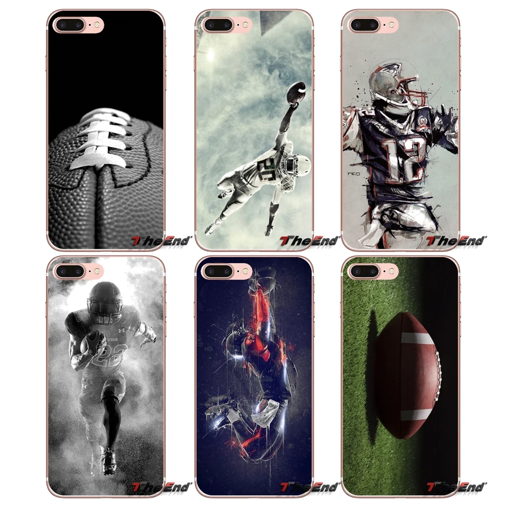 

Fashion Case For Sony Xperia Z Z1 Z2 Z3 Z5 compact M2 M4 M5 E3 T3 XA Aqua LG G4 G5 G3 G2 Mini Capa American Football Ball Soccer