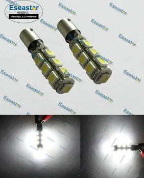 

10pcs/lot eseastar durable 13LED SMD5050 canbus,H6W bulb auto,BAX9S auto led,H6W canbus lamp