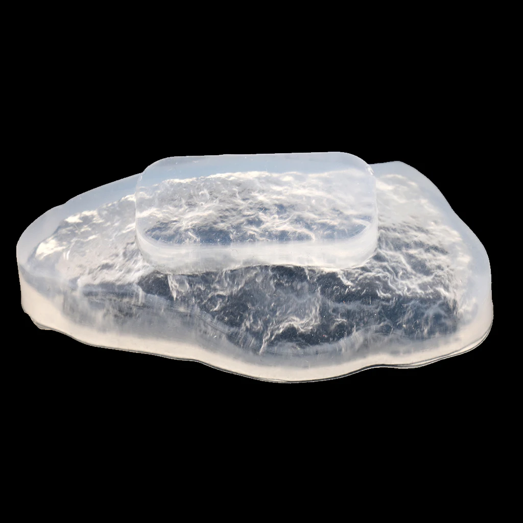 Камень Форма силиконовая форма для кулонов пресс-форм для DIY украшение смолы литья ювелирных изделий#1