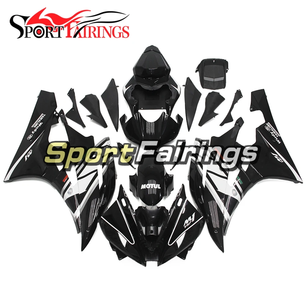 Полностью спортивные велосипедные Обтекатели Carene для Yamaha YZF600 R6 2006 2007 06 07 ABS