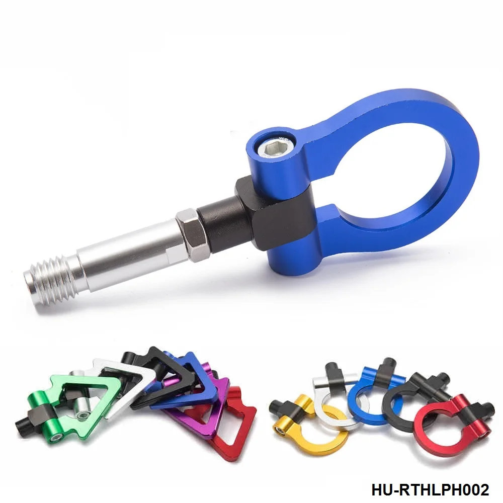 

Auto Trailer Tow Hook Screw-On Front Rear Aluminum For Honda Fit 2009 HU-RTHLPH002