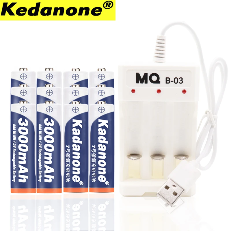 2019 Лот Новый бренд AAA батарея 3000 mah 1 2 v Ni MH аккумуляторная для дистанционного