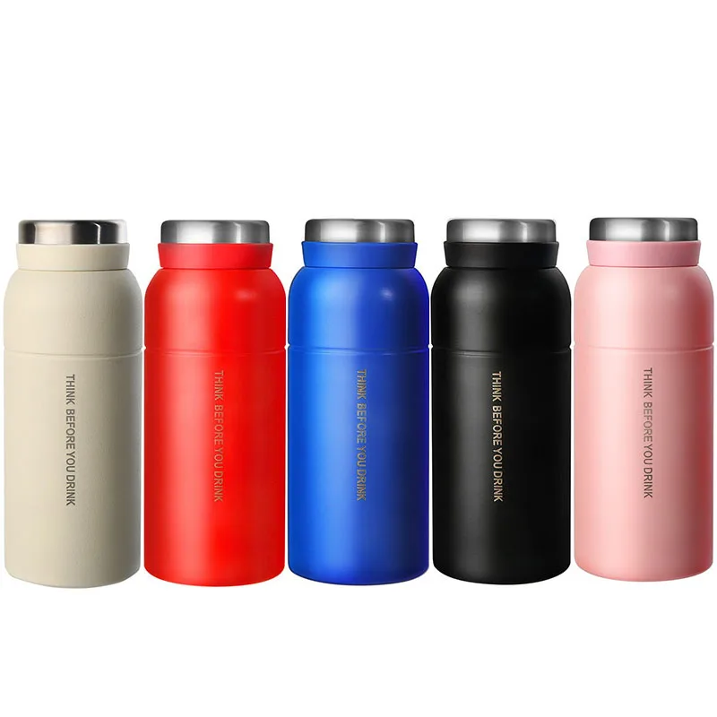 

350ml Janpanese Stainless Steel Thermos Portable Brief Vacuum Flask Outdoor Insulated Cup Sport Water Bottles