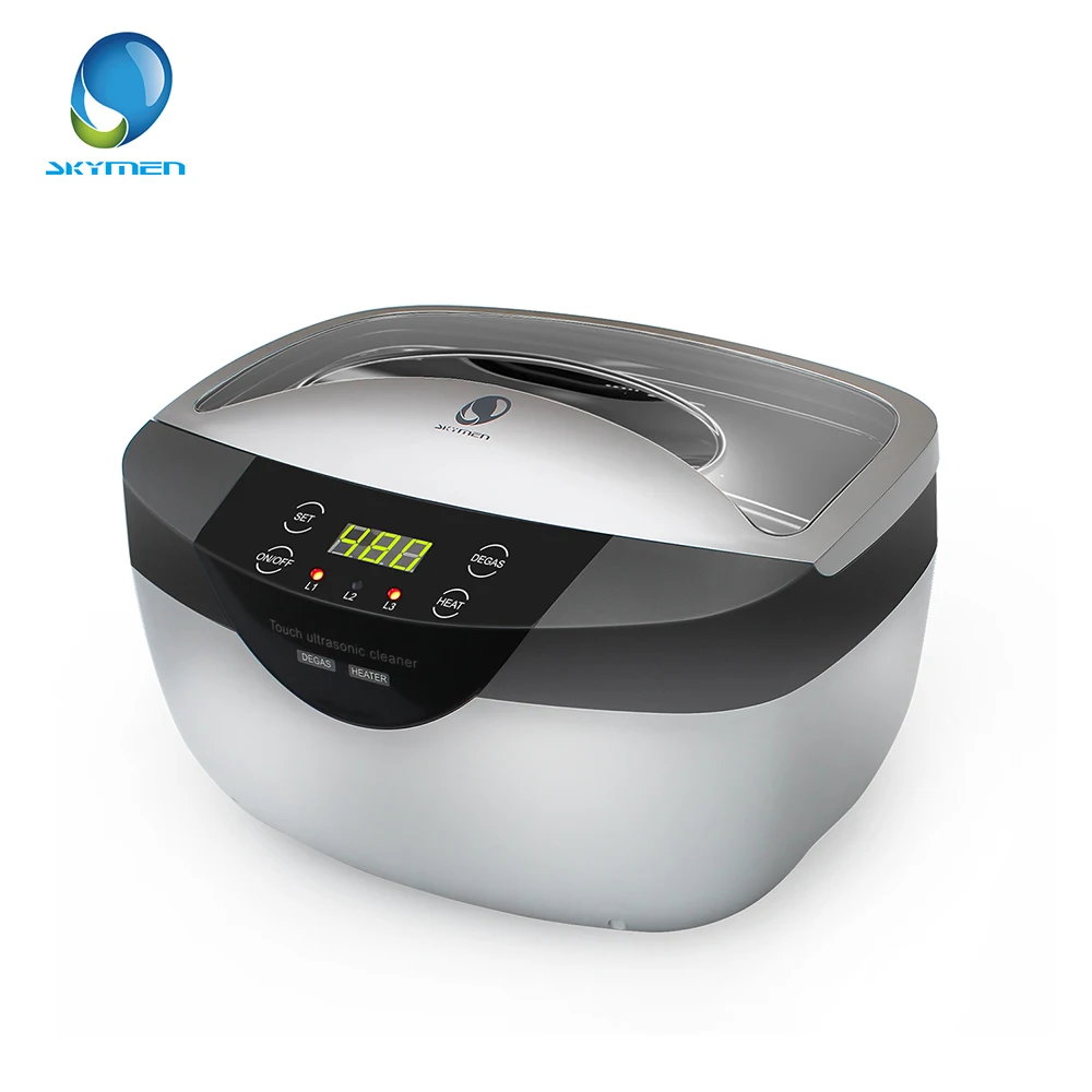 Ceny Skymen 2.5L ultradźwiękowa Degas Timer ogrzewanie domowe czyszczenie biżuterii okulary do protez owoce zastawa stołowa pralka