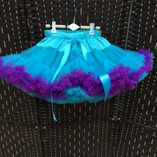 Милая Короткая юбка-пачка принцессы для девочек; шикарные вечерние фатиновые балетные юбки для танцев