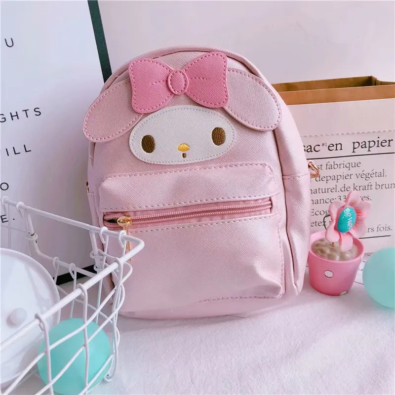 Модные аниме рюкзаки IVYYE Melody Kuromi из искусственной кожи Школьный Рюкзак Для