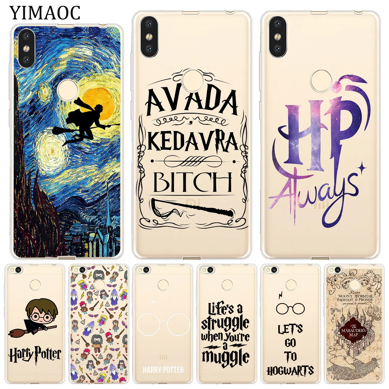 

YIMAOC Harry Potter always School Soft Case for Xiaomi Redmi S2 6A 4A Note 7 6 5 Pro Plus 5A Prime 4 4X Cover