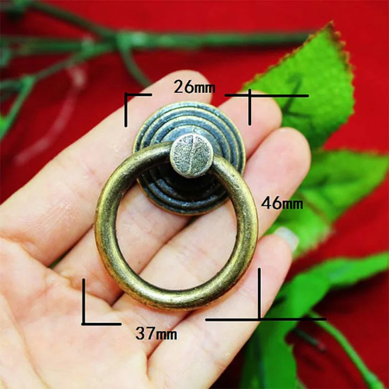 46mm-37mm-Vintage-Brass-Circles-European-Kitchen-Cupboard-Knob-Cabinet-Furniture-Wardrobe-Drawer-Pull-Handle-Drop (3)