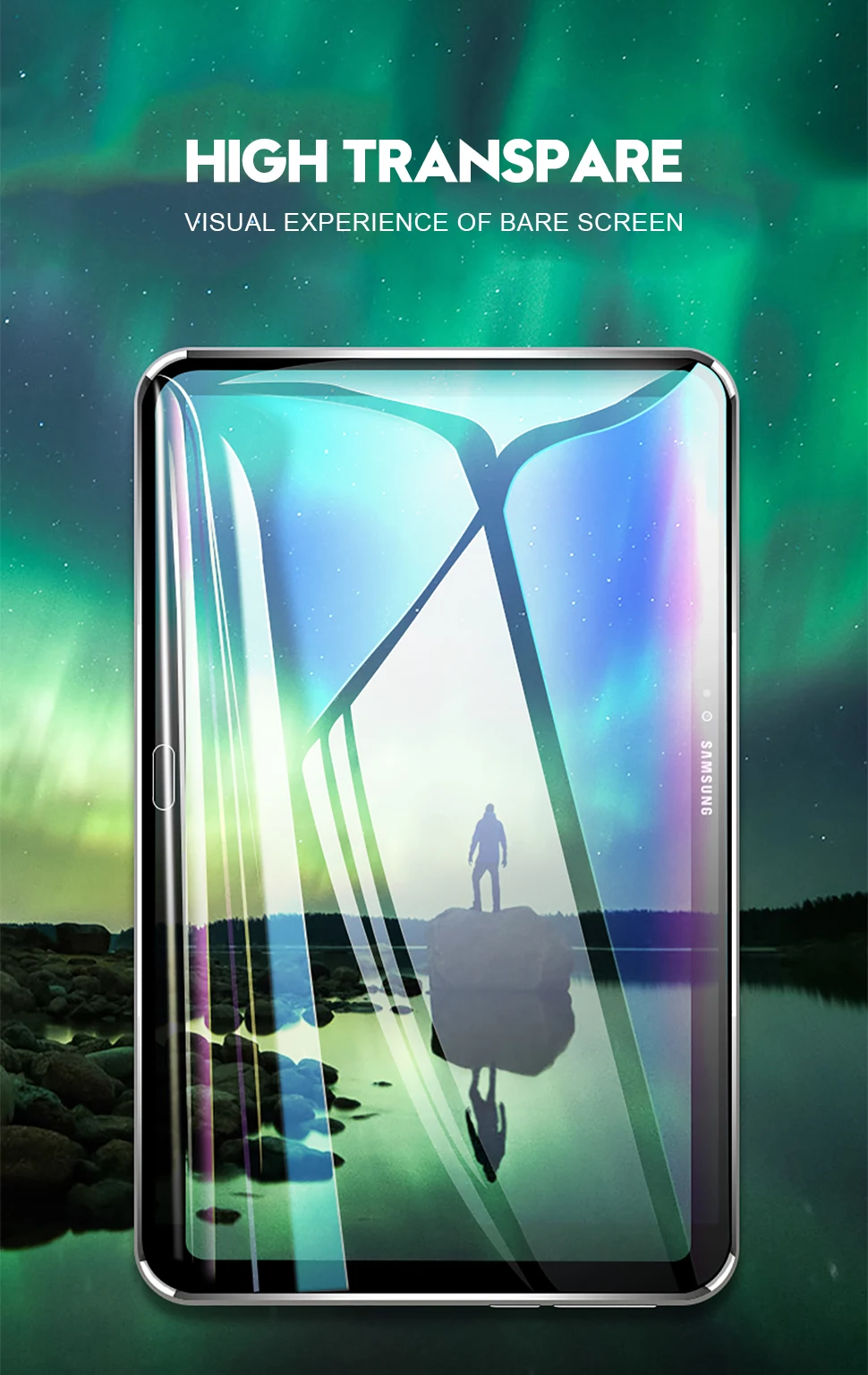 Screen Protector For Samsung Galaxy Tab A 10.1 2019 10.5 2018 9D Full Coverage Tempered Glass Flim For Galaxy Tab S5e S4 S3 S2 (16)