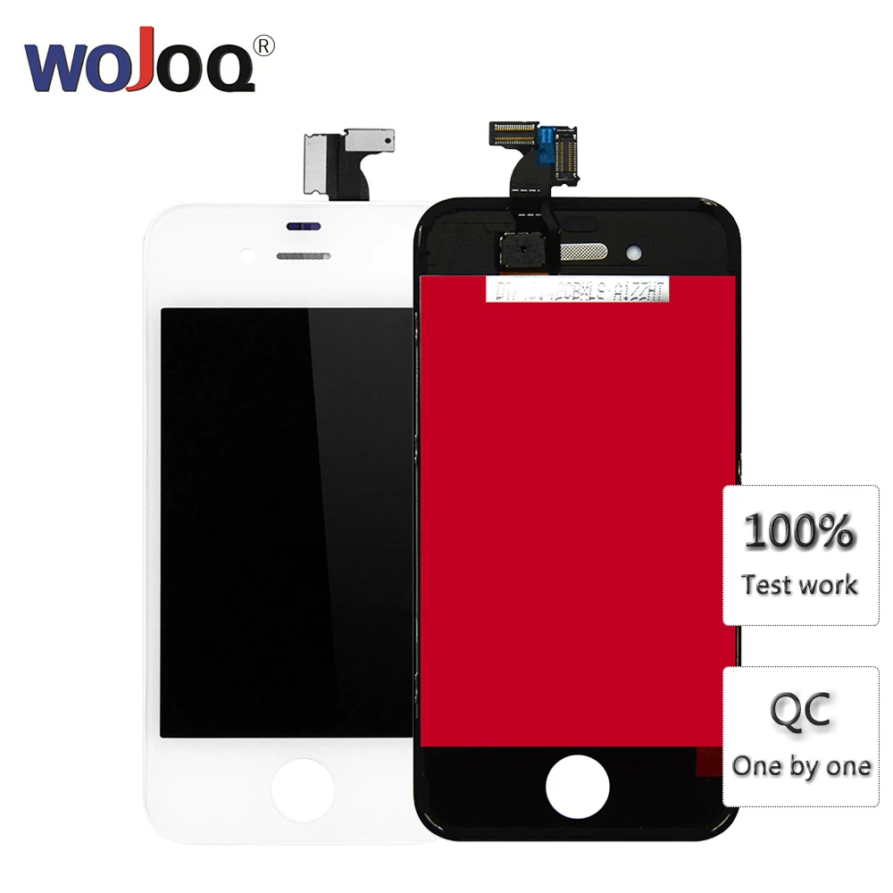 

Original For iPhone 4S LCD Display Screen Touch Digitizer Assembly Replacement Repair parts 4s with Tempered film Tools