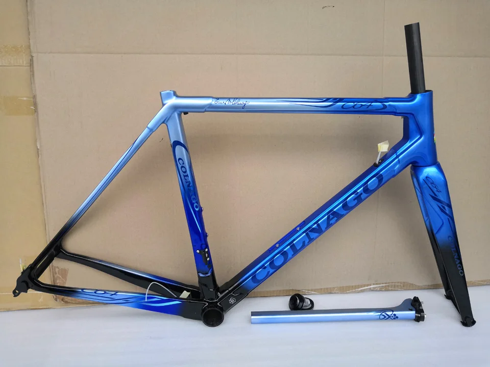 Углеродная рама Colnago C64 карбоновая для дорожного велосипеда размер 48 см 50 52 54 56 15
