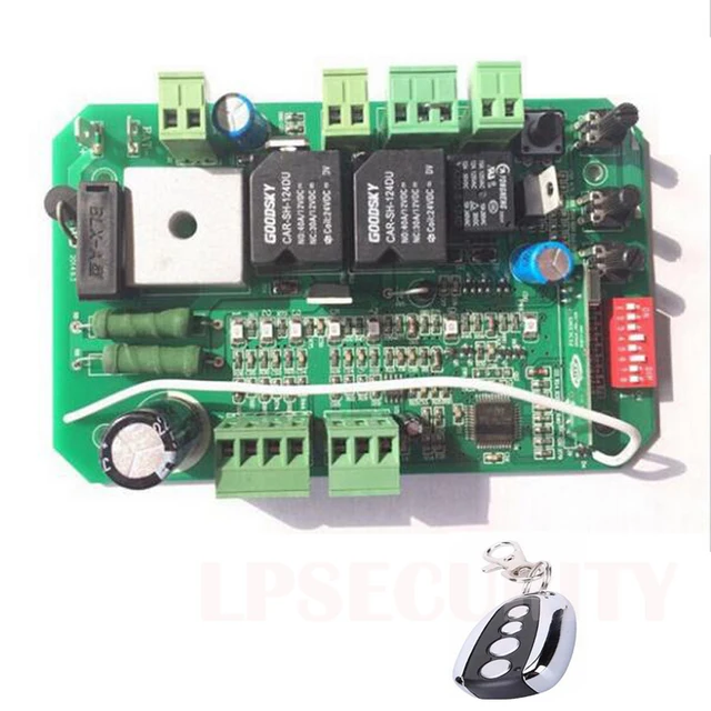 gate opener control unit motherboard PCB motor controller circuit board card for 24VDC sliding gate motor opener 3