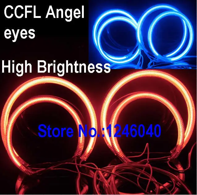 

High Quality CCFL Angel eyes halo ring kit for BMW E46 Compact 2000-2004 X3 E83 2000-2010 high brightness 4Colors