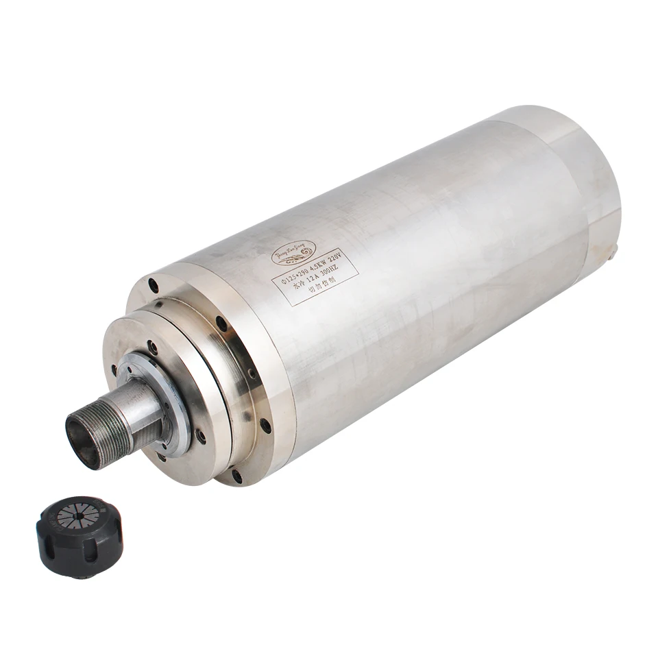 Daedalus 4.5KW CNC с водяным охлаждением мотор шпинделя 12A 220V 380V ER25 шпиндель