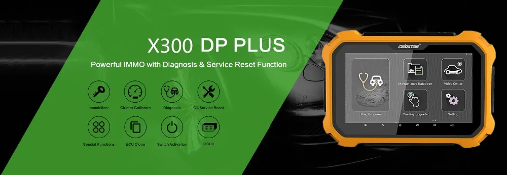 OBDSTAR X300 DP Plus X300DP авто ключ программист Pin код одометр Регулировка EEPROM для Toyot умный ключ с P001 программист