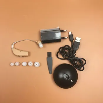 

1 Piece Packed Personal Sound Voice Amplifier Behind The Ear amplifier mini hearing aid High Quality Rechargeble Hearing Aids