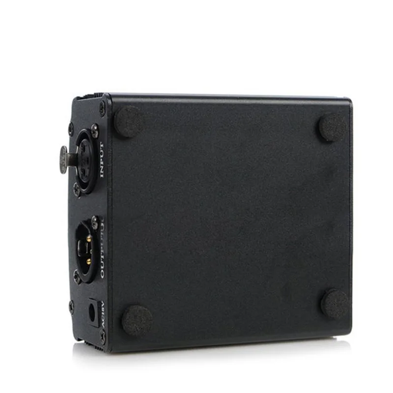 Newly 48V Phantom Power Supply With Adapter And XLR Audio Cable For Any Condenser Microphone Music Recording Equipment US Plug