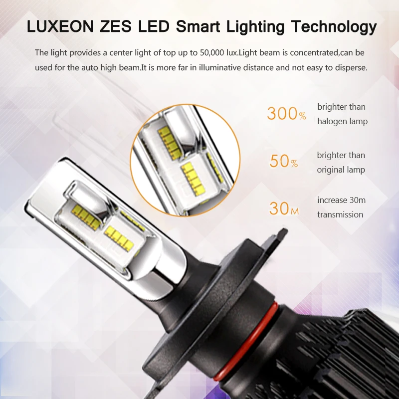 LARATH New Design T8 H8 LED Car Headlight 60W 8000LM ZES 6500K LED Headlight Bulb H4 H7 H11 H1 H3 9006 Car Light Fog Lamp LARATH New Design T8 H8 LED Car Headlight 60W 8000LM ZES 6500K LED Headlight Bulb H4 H7 H11 H1 H3 9006 Car Light Fog Lamp