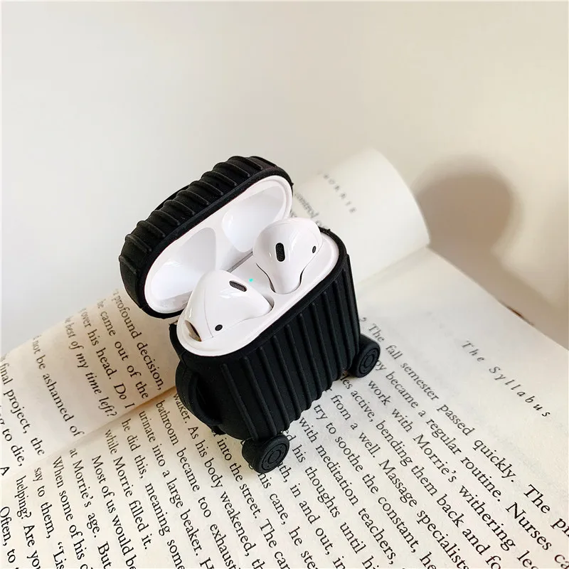 Чехол для Apple Airpods 1 2 силиконовый чехол с функцией зарядки противоударный
