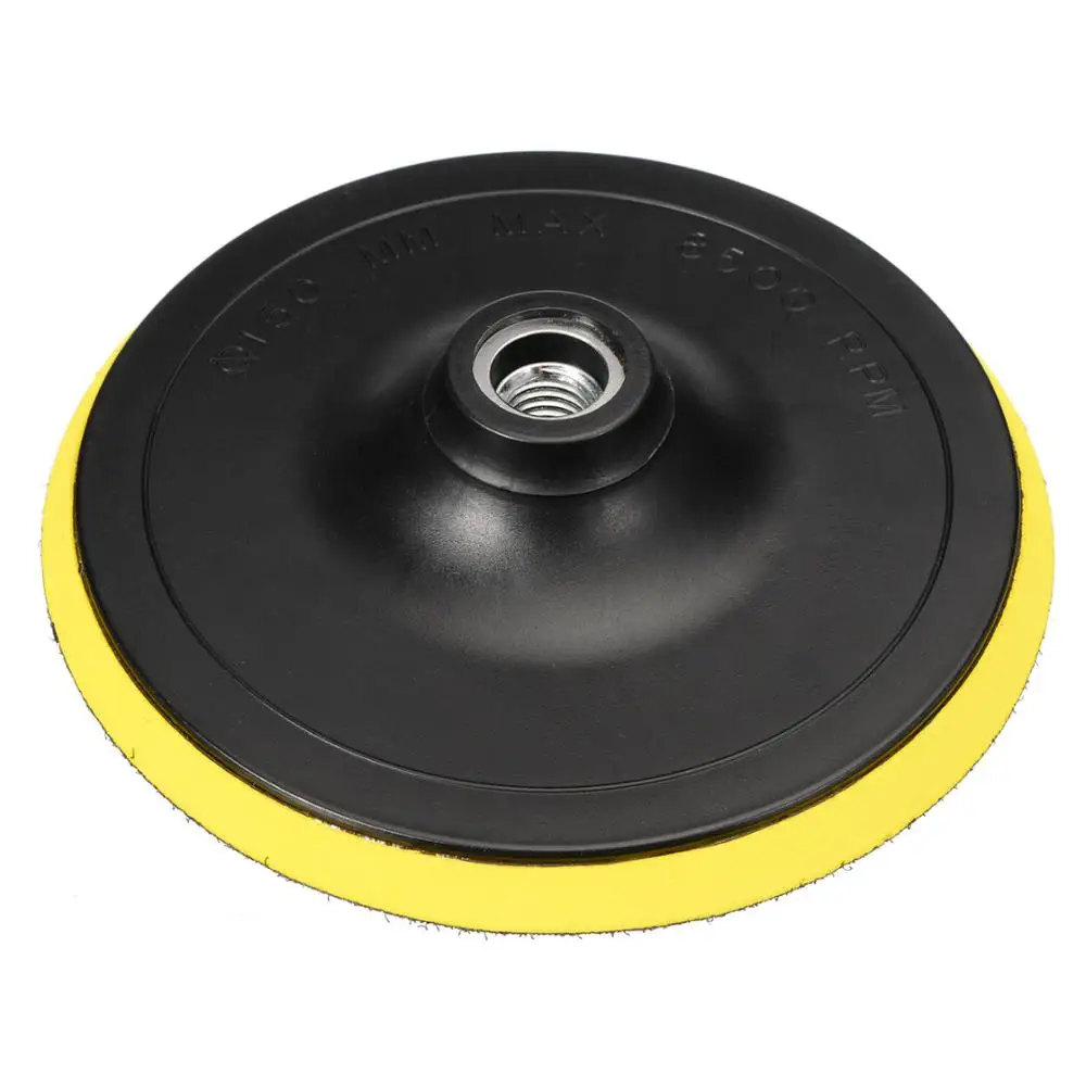 

1pcs Car M14 Backing Pad 3/4/5/6/7" Inch Car M14 Backing Plate Pad Hook & Loop Polisher Polishing Buffing Pad High Quality