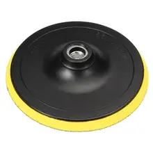 1pcs Car M14 Backing Pad 3/4/5/6/7 Inch Car M14 Backing Plate Pad Hook & Loop Polisher Polishing Buffing Pad High Quality mayitr m14 backing pad car polisher bonnet holder 3 4 5 6 7 inch angle grinder wheel sander paper disc car polishing polisher