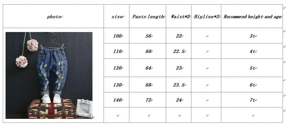 Лидер продаж! Для детей от 2 до 7 лет г., новые стильные весенне-осенние модные повседневные джинсовые брюки высокого качества с дырками для маленьких девочек джинсовые штаны для девочек