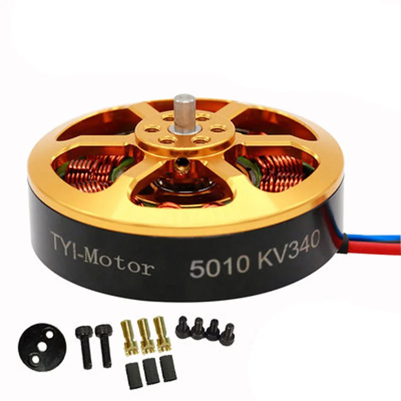 New 5010 Brushless Motor 280KV/340KV Brushless Outrunner Motor 5010 Disk Type motor for Agriculture UAV Drone RC Plane Parts 