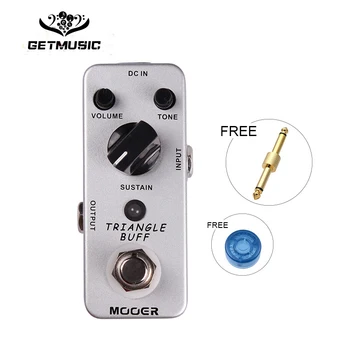 

Mooer Triangle Buff Fuzz Guitar Effect Pedal Legendary Rich Creamy/Violin-like Sound/Nice Fuzz Tone Full Metal Shell True Bypass