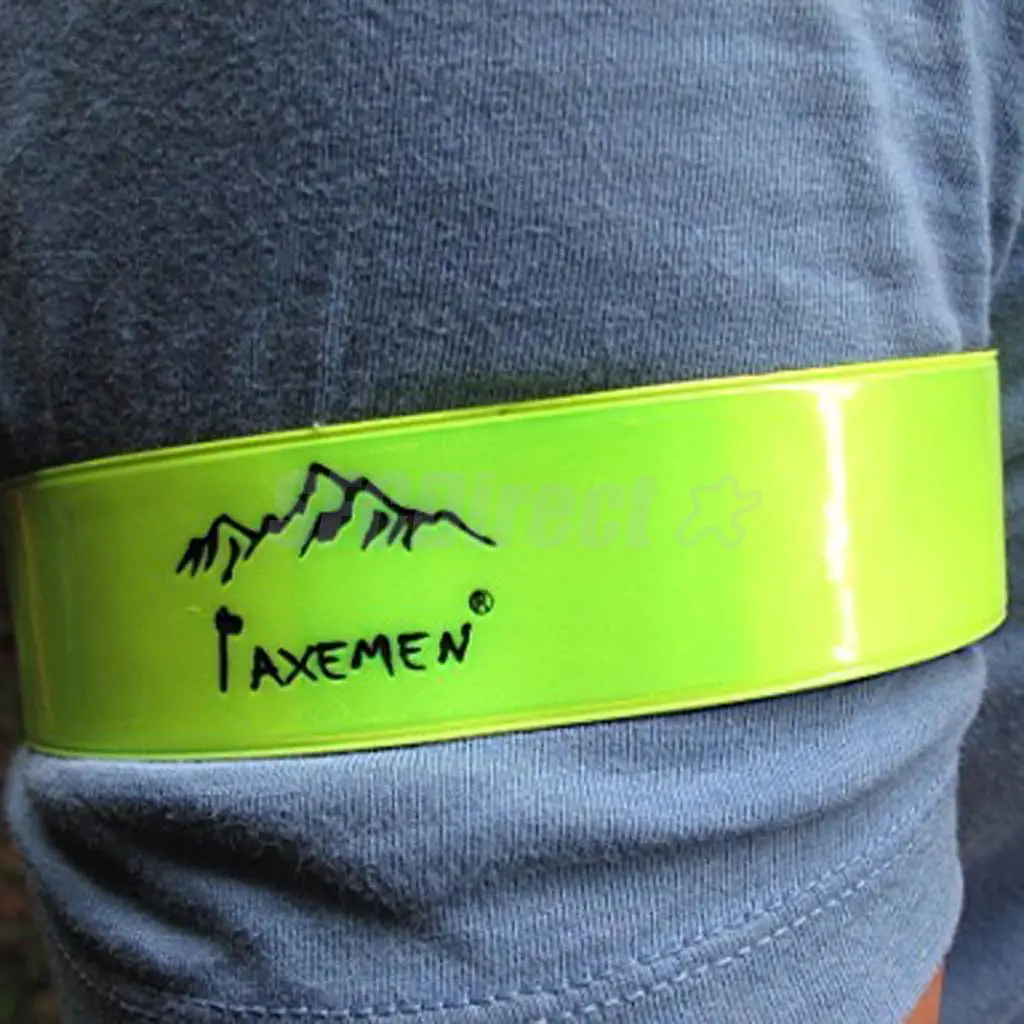 Phenovo Safety  Cycling Reflective Wrist Ankle Straps Arm Band Snap Wrap For Night Outdoor Bike Running /Jogging/Walking/Riding 