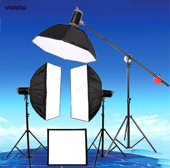 

CD400 Ultra Flash Kit Studio Photography Video Lighting Professional Four-lamp Set Hive Lamp Floor Light CD50 T11