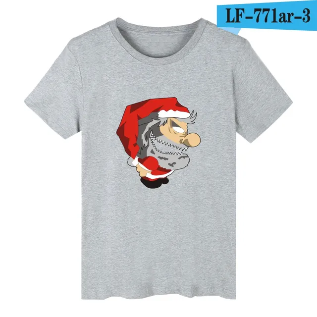 Christmas evil horror ★ christmas t-shirt ★ no gods no masters Evil Santa Claus Christmas Men T shirt Brand Clothing T shirt Fitness Tshirt Harajuku Hip Hop