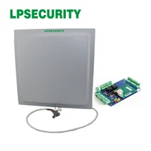 LPSECURITY 15 м длинный диапазон UHF пассивный 900 мгц rfid считыватель wiegand26 с WG панель управления доступом к двери