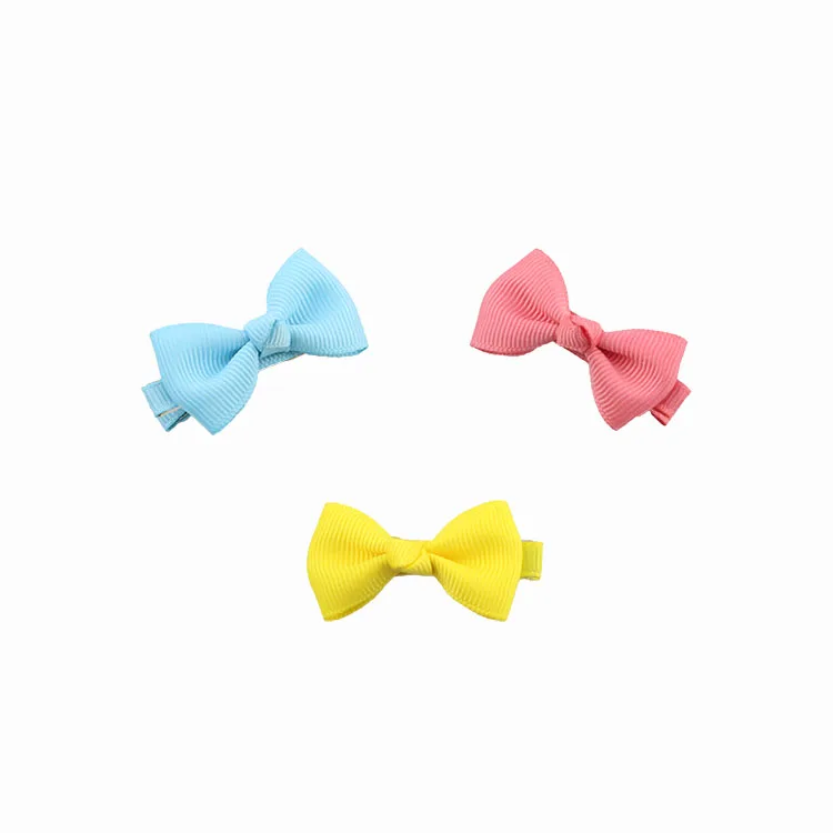 Newborn Cute Colorful Bow Elastic Hairbands Baby Girls Hair Wrap Ribbon Headbands Hair Bands Kids Headwear Hair Accessories (1)