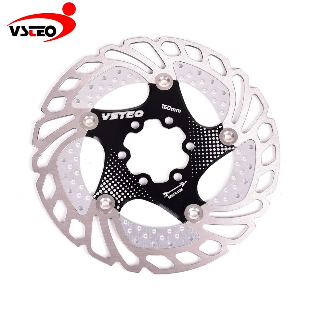 

VSTEO Mountain Bike Brake Disc Rotors Mtb / DH 160mm Rapid Cooling Float Disc Brake Rotor Bike Accessory Radiating disc