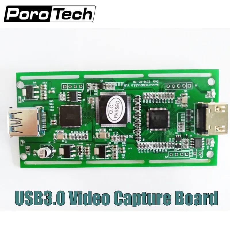 

Factory Direct 10pcs/lot VC30 USB3.0 Video Capture Card Box board support 720P/1080/2K HDMI input Windows Linux IOSX Android