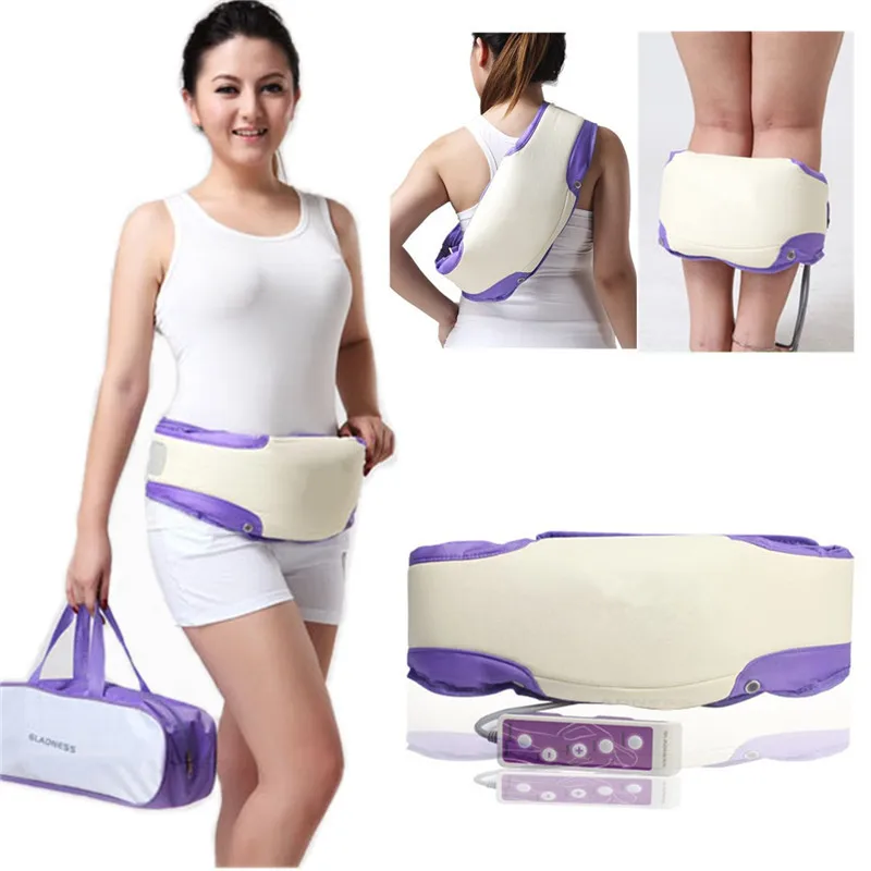 

Electric Massager Tools Vibrating Heating Fitness Abdominal Training Weight Loss Stickers Body Slimming Belt Unisex 100V-240V