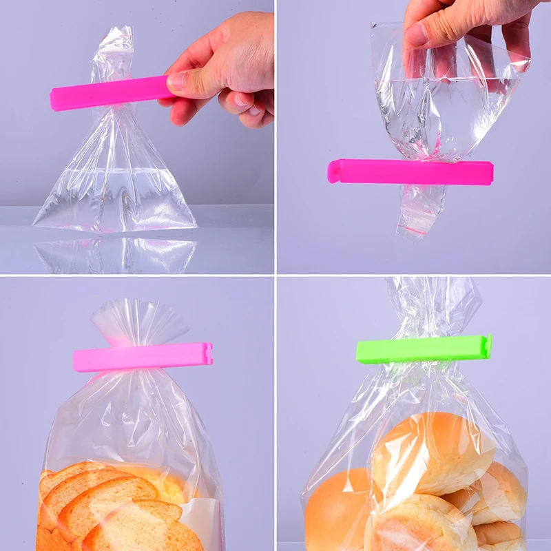 

1PC Convenient Storage Sealing Clip Portable Food Snack Bag Seal Clamp Practical Bags Clips Home Food Storage Tool