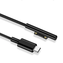 USB C Тип C Питание Зарядное устройство кабель зарядного устройства Шнур для microsoft Surface Pro 6/5/4/3 планшеты зарядный кабель