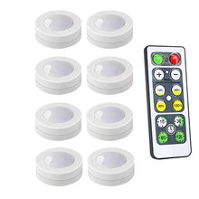 Беспроводной датчик касания с регулируемой яркостью светодиодный под Кухонные шкафы фонари светодиодные шайбы для шкаф Лестницы прихожей ночника