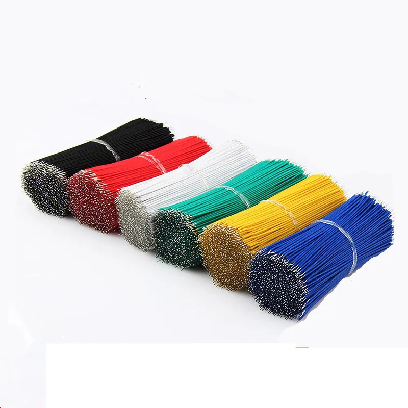 100 шт. макетная плата с покрытием олова кабель для пайки ПП 24AWG 10 см Fly Jumper Wire Cable Tin