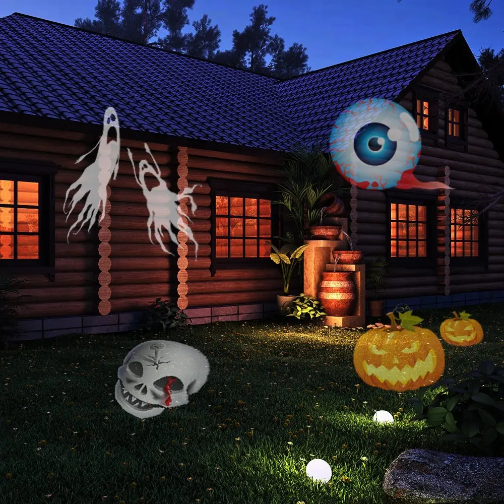christmas decoration led moving snowflake 12 replaceable pattern projector dj stage light for home xmas garden outdoor landscape in stage lighting effect - Christmas Decoration Projector christmas decoration led moving snowflake 12 replaceable pattern projector dj stage light for home xmas garden outdoor landscape in stage lighting effect - Christmas Decoration Projector