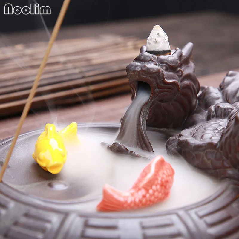 Палочка для благовоний Dragon and White Tiger креативная палочка в виде рыбы фэн шуй