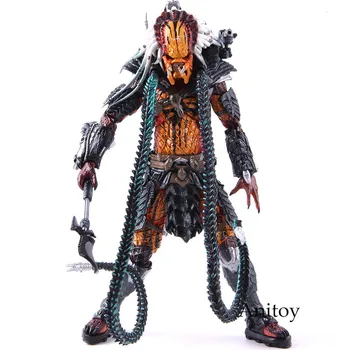 

Anime The Ultimate Alien Action Figure Hunter Predator Kenner Leader Clan Chief Collectible Model Toy Gift