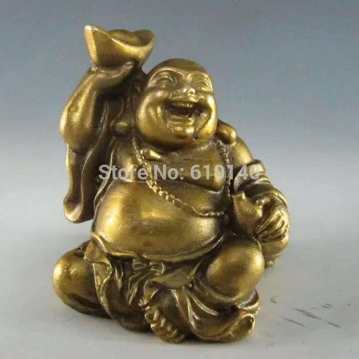 

Chinese Bronze Maitreya Buddha statue