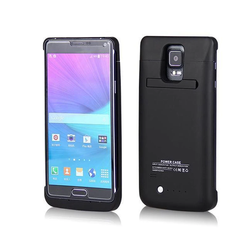 Note4 4800mAh Rechargeable Backup External Battery Charger Power Bank External Pack Case Cover
