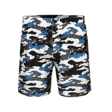 Мужские новые модные повседневные универсальные камуфляжные шорты летние Пятиточечные брюки эластичный пояс Спортивные Повседневные Шорты