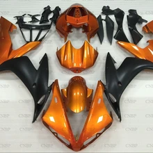 Для YAMAHA YZFR1 2004-2006 Обтекатели для YAMAHA YZFR1 2005 набор для всего тела YZFR1 04 06 золотистый и черный кузов