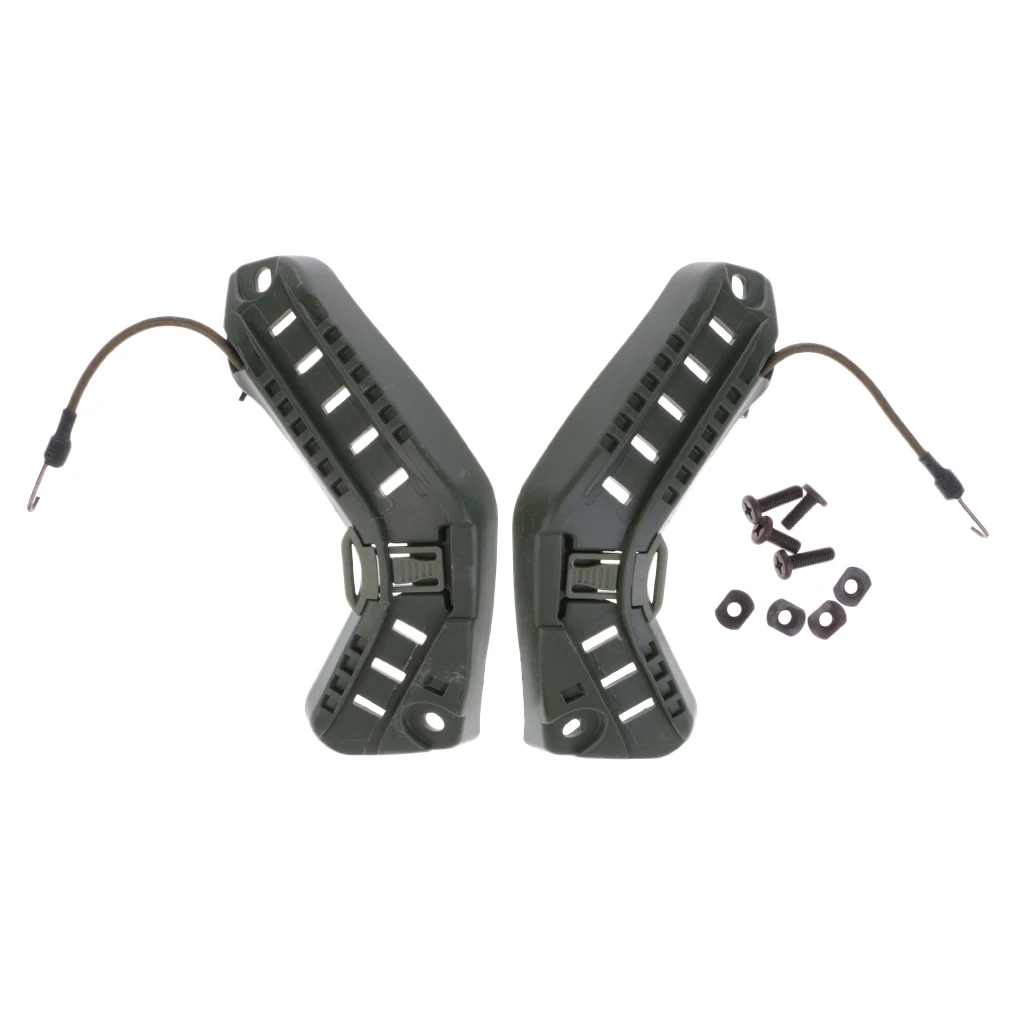 Tactical Fast ARC Helmet Side Rail Guide Mount Kit for Hunting Paintball