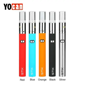 

Original Yocan STIX Starter Kit 320mAh with Low/Middle/High Voltage Level & 0.6ml Cartrige pen kit vs Q16 Kit / Minifit
