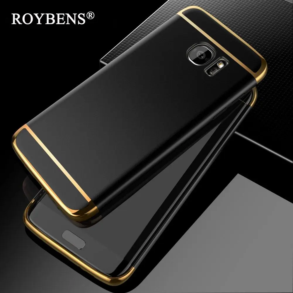 Для samsung Galaxy S7 край чехол S8 модные 3in1 Жесткий ПК ультра тонкий для Apple iPhone 6/6 S 7 Plus 5 5S